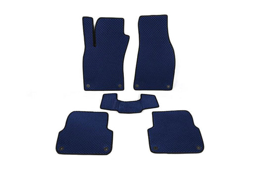 EVA mats (blue, SD) for Audi A6 C6 2004-2011 - Reelken Auto