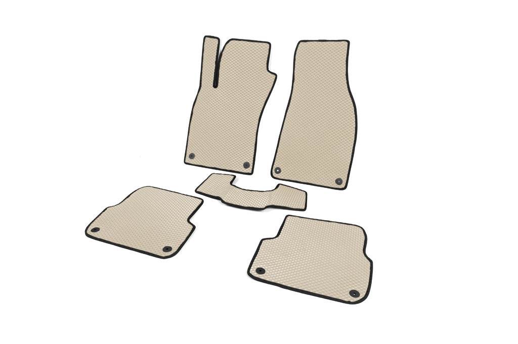 EVA mats (beige, SD) for Audi A6 C6 2004-2011 - Reelken Auto