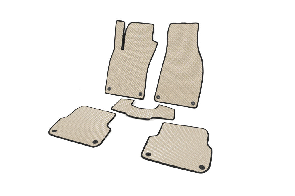 EVA floor mats (beige, sedan) for Audi A6 C6 2004-2011 - image 1