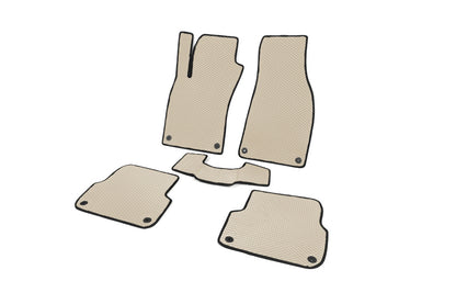 EVA floor mats (beige, sedan) for Audi A6 C6 2004-2011 - image 1