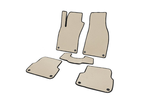 EVA floor mats (beige, sedan) for Audi A6 C6 2004-2011 - image 1
