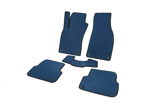 EVA mats (blue, SD) for Audi A6 C6 2004-2011 - Reelken Auto