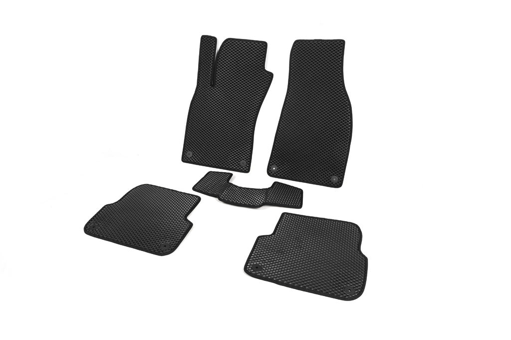 EVA floor mats (black, Sedan) for Audi A6 C6 2004-2011 - image 2