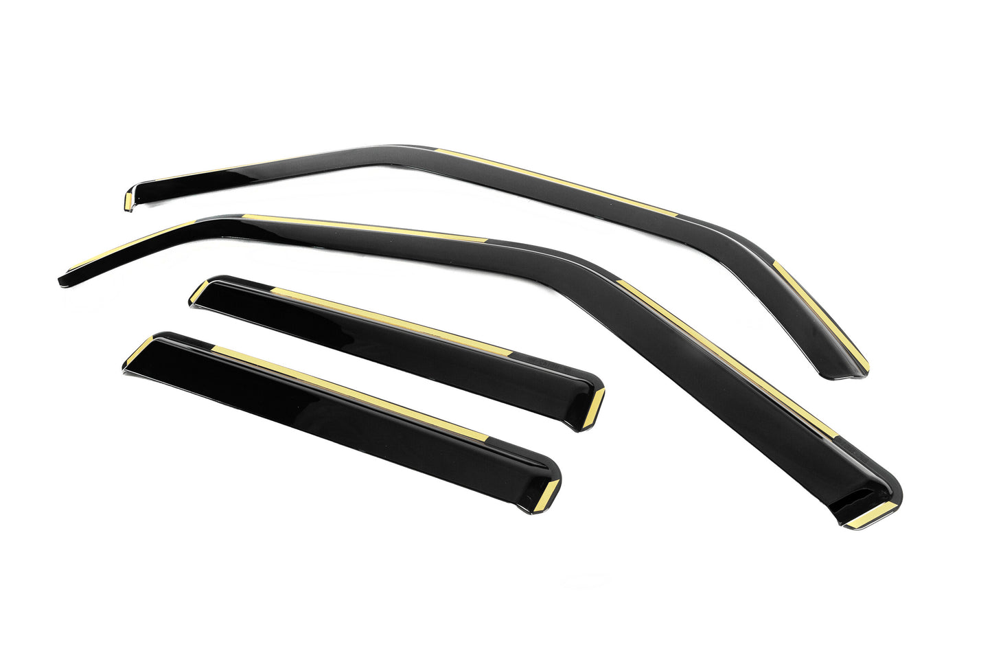 In-Channel Wind Deflectors Niken Luxury (4 pcs) for Range Rover Sport 2005-2013 - image 2