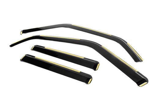 In-Channel Wind Deflectors Niken Luxury (4 pcs) for Range Rover Sport 2005-2013 - image 2