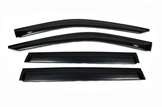 Window Deflectors (4 pcs, HIC) for Jeep Compass 2016- - image 1