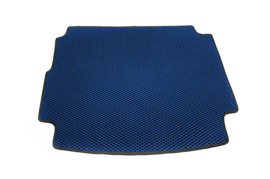 Trunk mat with subwoofer (EVA, Blue) for Porsche Cayenne 2010-2017 - Reelken Auto
