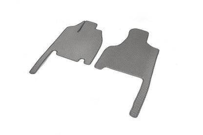 Mats (3 rows, EVA, gray) for Chrysler Voyager 2001-2007 - Reelken Auto