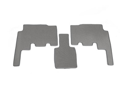 Mats (3 rows, EVA, gray) for Chrysler Voyager 2001-2007 - Reelken Auto