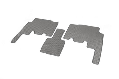 Mats (3 rows, EVA, gray) for Chrysler Voyager 2001-2007 - Reelken Auto