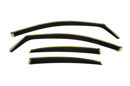 In-Channel Wind Deflectors Niken Luxury (SD, 4 pcs) for Audi A5 2007-2015 - image 1