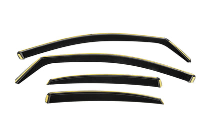 In-channel window wind deflectors Niken Luxury (Sedan, 4 pcs) for Audi A5 2007-2015 - image 1