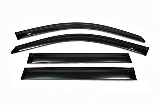 Deflectors (4-piece, HIC) for Toyota Land Cruiser Prado 120 - Reelken Auto