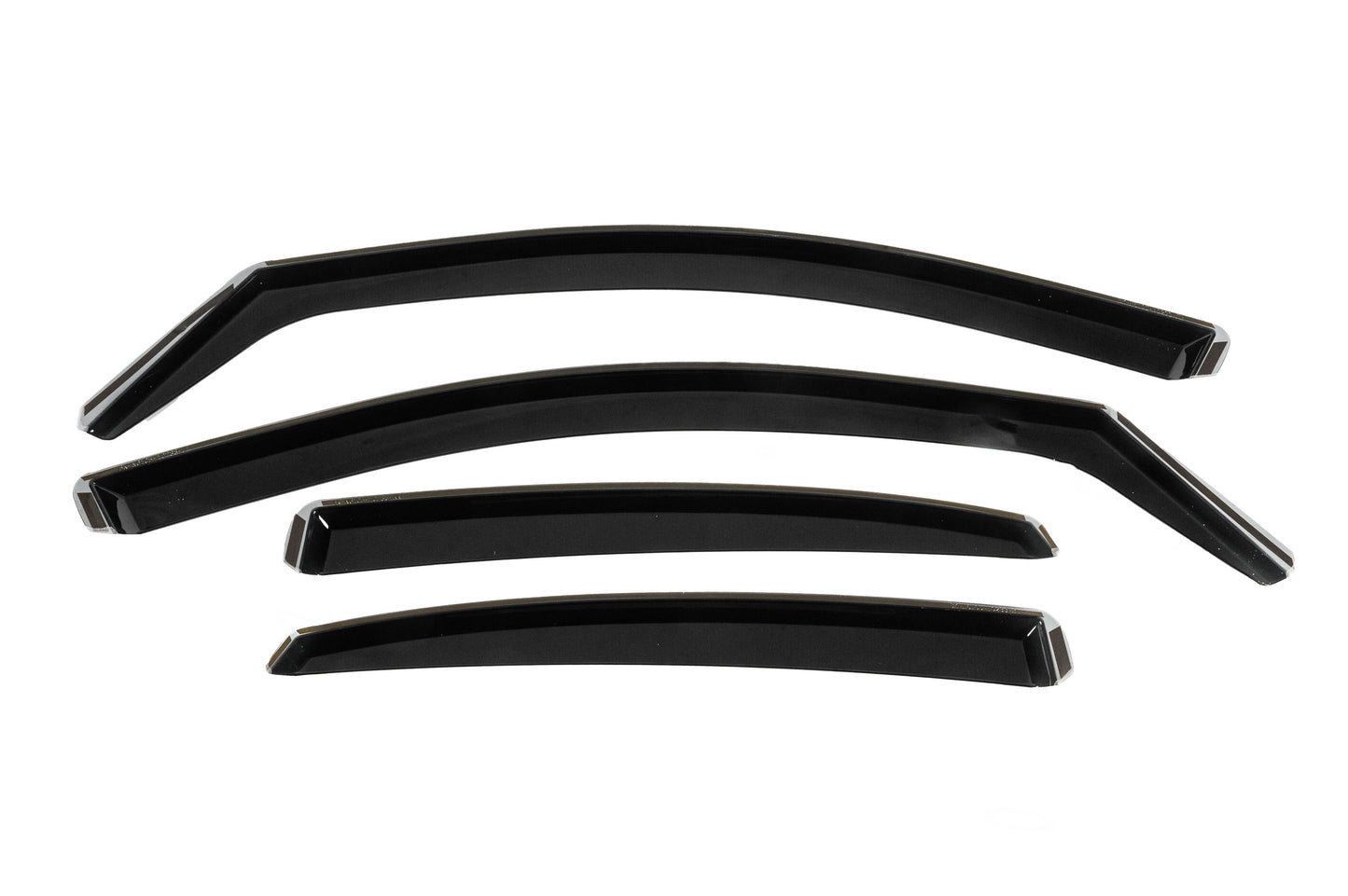 In-channel window wind deflectors Niken Luxury (Sedan, 4 pcs) for Audi A5 2007-2015 - image 4