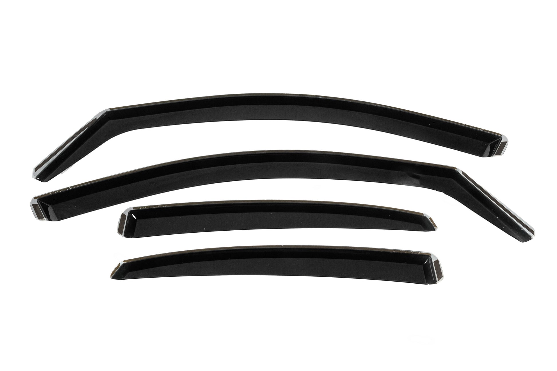 In-channel window wind deflectors Niken Luxury (Sedan, 4 pcs) for Audi A5 2007-2015 - image 4