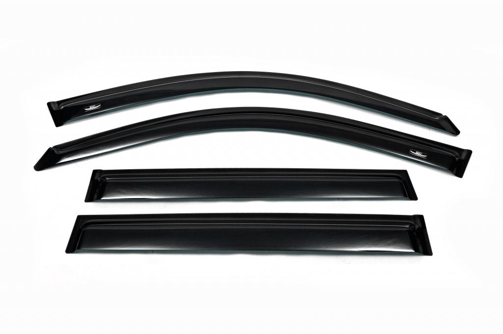 Window Deflectors (4 pcs, HIC) for Toyota Land Cruiser Prado 120 2002-2009 - image 6