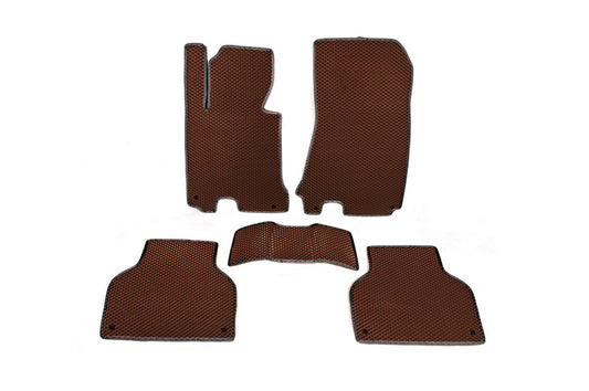 EVA floor mats brown for BMW 7 Series E38 1994-2001 - image 1