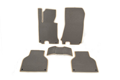 Mats (EVA, gray) for BMW 7 series E-38 1994-2001 - Reelken Auto