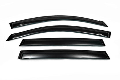Long windbreakers (4 pcs, HIC) for Toyota Rav 4 2006-2013 - Reelken Auto