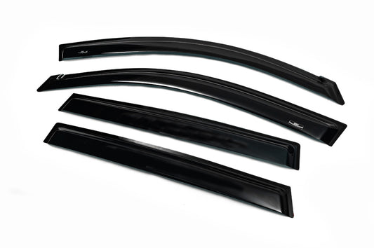 Window Deflectors Long (4 pcs, HIC) for Toyota Rav 4 2006-2013 - image 2