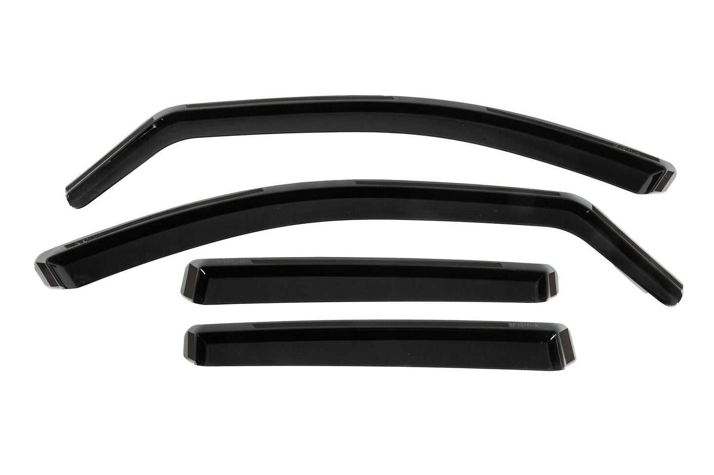 In-Channel Wind Deflectors Niken Luxury (4 pcs) for Mercedes ML W164 2005-2011 - image 4