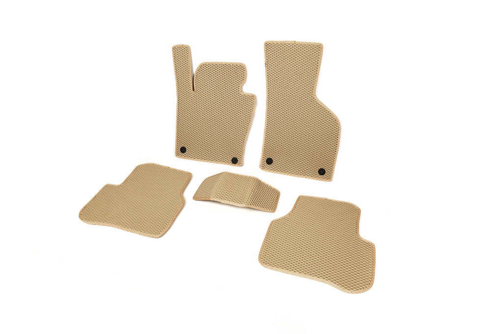 EVA Floor Mats (Beige) for Volkswagen Passat B6 2006-2012 - image 1