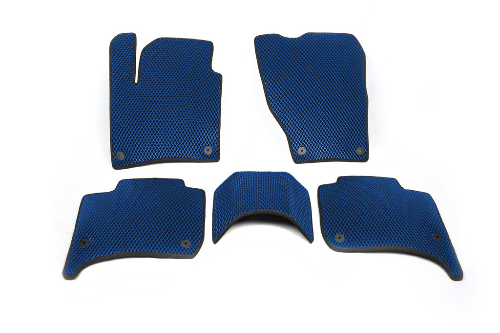 EVA Floor Mats (Blue) for Porsche Cayenne 2010-2017 - image 1
