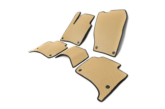 EVA mats (beige) for Porsche Cayenne 2010-2017 - Reelken Auto