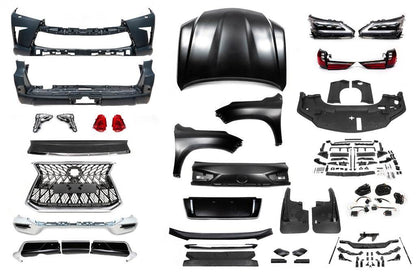 Restyling kit from the 2008-2016 model to the TRD Superior (2016-2020) for Lexus LX570/450d - Reelken Auto