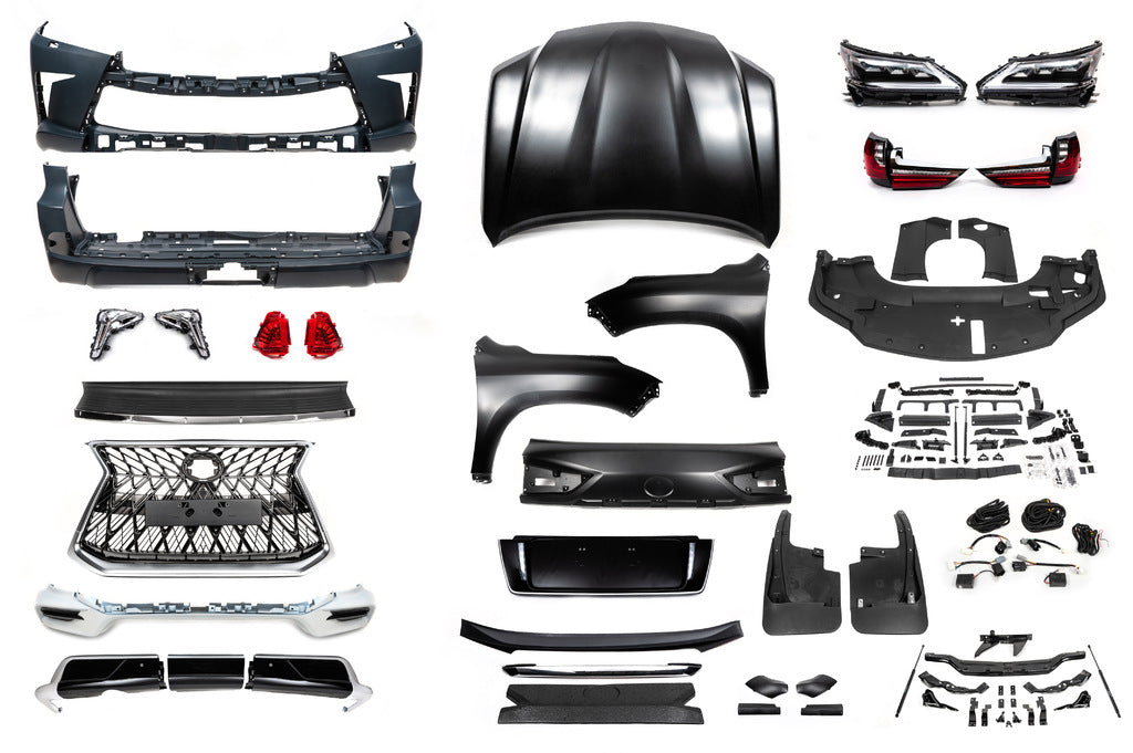 Facelift conversion kit from 2008-2016 model to TRD Superior (2016-2020) for Lexus LX570/450d 2008-2022 - image 2