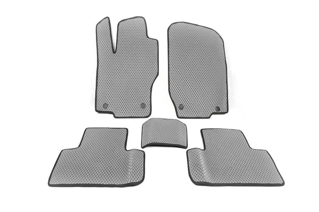 EVA Floor Mats (5 seats, grey) for Mercedes GL сlass X164 2006-2012 - image 2