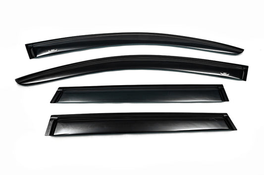 Window Deflectors (4 pcs, HIC) for Porsche Cayenne 2010-2017 - image 1