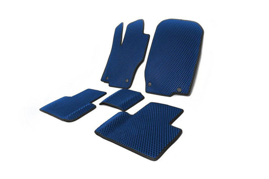 EVA Mats (5 Seater, Blue) for Mercedes GL class X164 - Reelken Auto