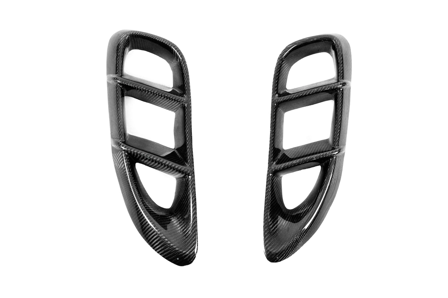 Rear Fender Covers (for GT4, Carbon) for Porsche Boxster/Cayman 982 (718) 2016- - image 1