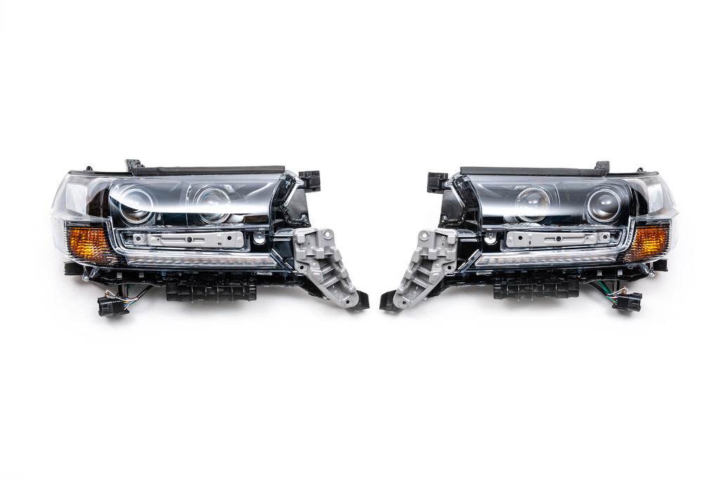 Front lights 2016+ (Executive) for Toyota Land Cruiser 200 - Reelken Auto