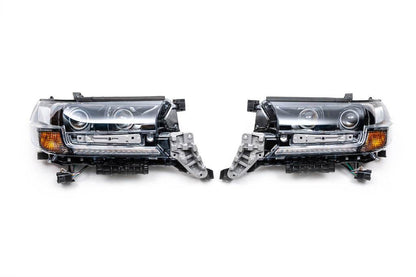 Front lights 2016+ (Executive) for Toyota Land Cruiser 200 - Reelken Auto