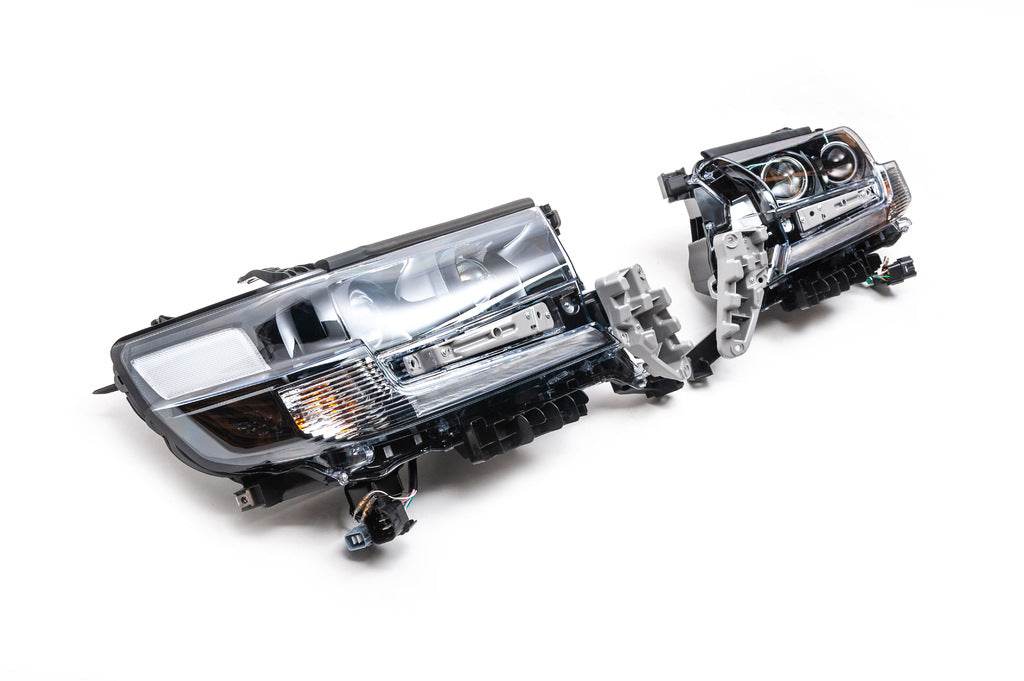 Front lights 2016+ (Executive) for Toyota Land Cruiser 200 - Reelken Auto