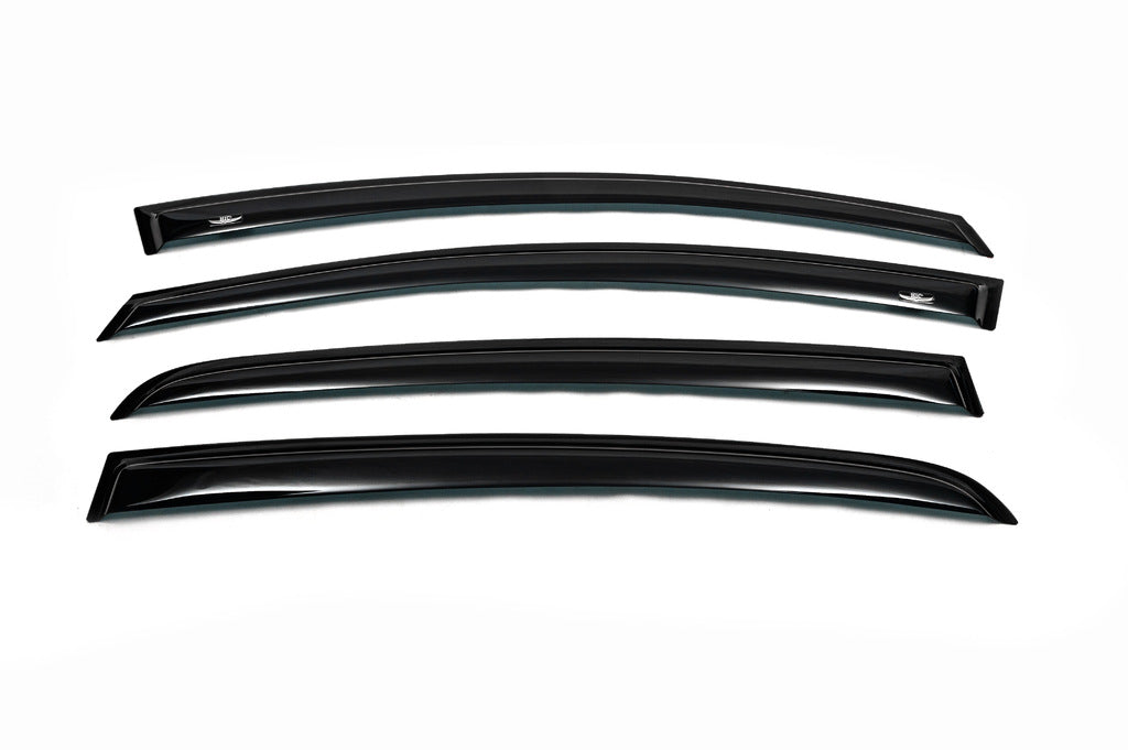 Window Deflectors (4 pcs, HIC) for Volkswagen Golf Plus 2004-2014 - image 1