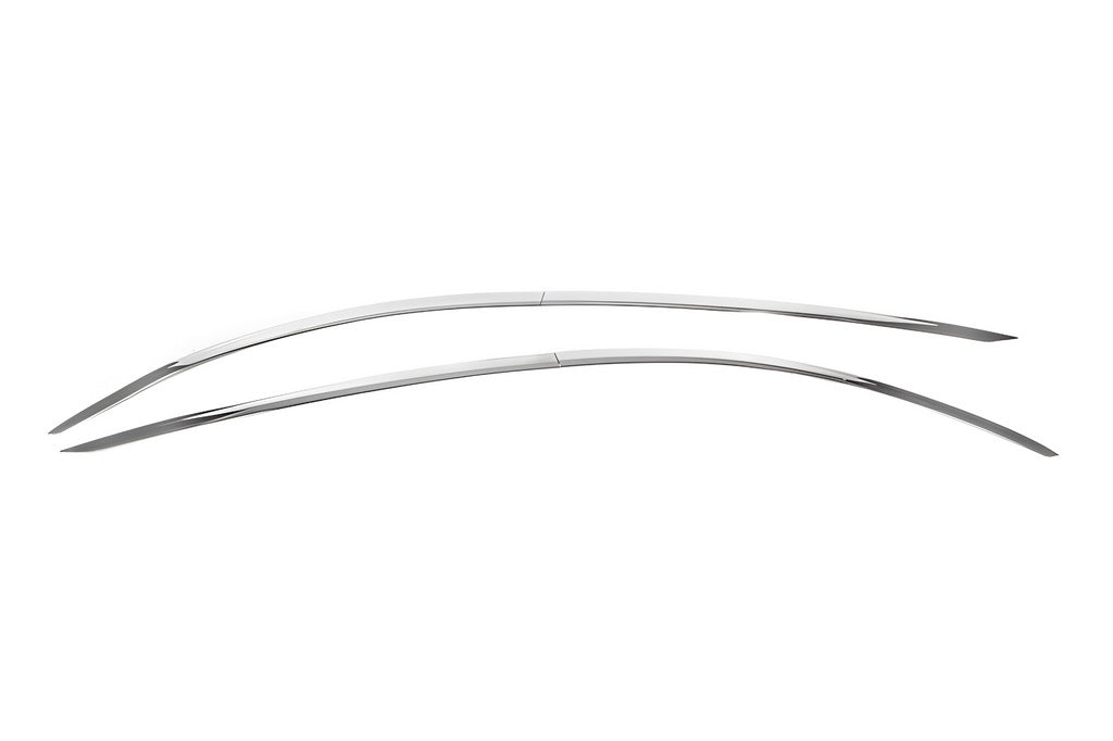 Chrome Window Deflectors Niken Luxury (4 pcs) for Tesla Model Y 2020- - image 3
