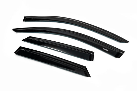 Window Deflectors (4 pcs, HIC) for Volkswagen T-Roc 2017-2025 - image 2