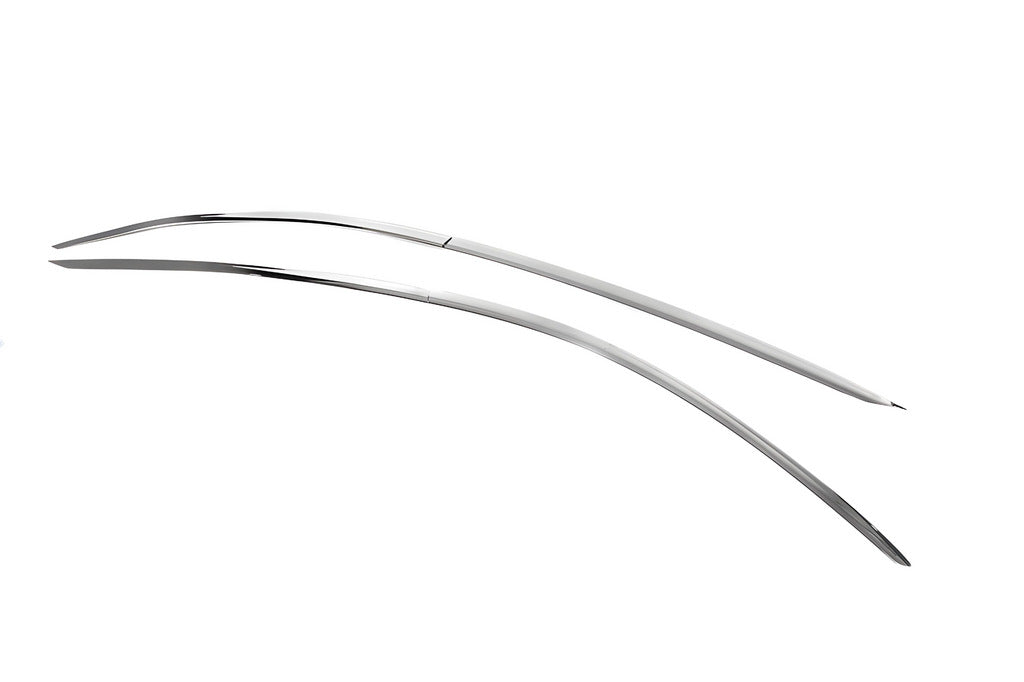 Chrome Window Deflectors Niken Luxury (4 pcs) for Tesla Model Y 2020- - image 4