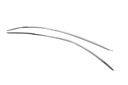Chrome wind deflectors Niken Luxury (4 pcs) for Tesla Model Y - image 4