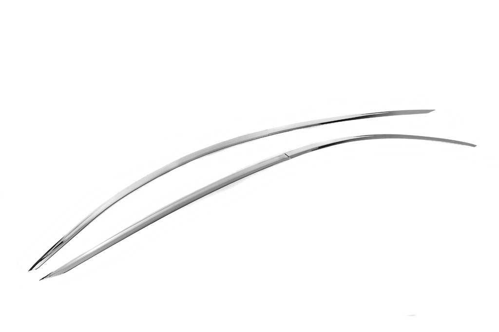 Chrome wind deflectors Niken Luxury (4 pcs) for Tesla Model Y - image 5