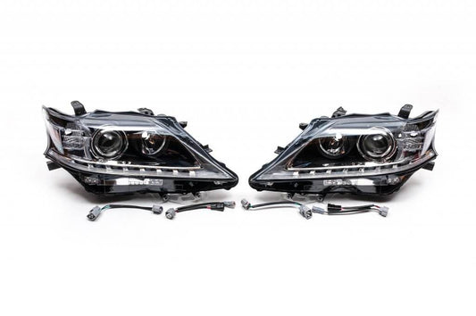 Front optics (2 pcs, restyling) for Lexus RX 2009-2015 - Reelken Auto