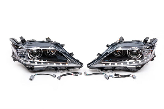 Front Headlights Set (2 pcs, Facelift) for Lexus RX 2009-2015 - image 2