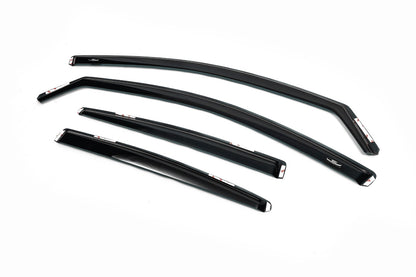 In-Channel Wind Deflectors SD (4 pcs, EU, HIC) for Volkswagen Passat B7 2012-2015 - image 2