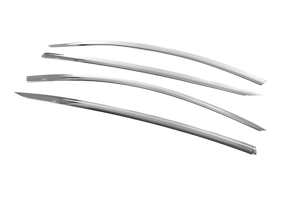 Chrome Window Deflectors Niken Luxury (4 pcs) for Tesla Model Y 2020- - image 2