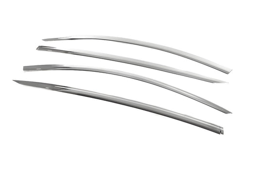 Chrome Window Deflectors Niken Luxury (4 pcs) for Tesla Model Y 2020- - image 2