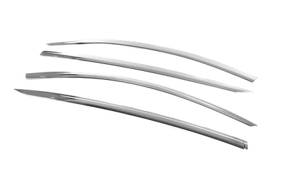 Chrome Window Deflectors Niken Luxury (4 pcs) for Tesla Model Y 2020- - image 2