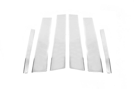 Rack covers 2020+ (stainless steel) for Mercedes E-class W213 2016-2023 - Reelken Auto